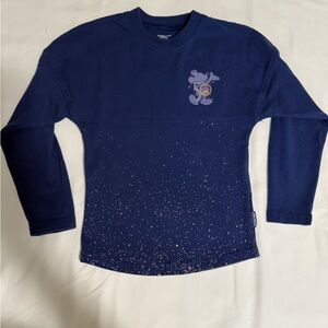 Navy Blue Kids Spirit Jersey WDW 50th Anniversary Design
